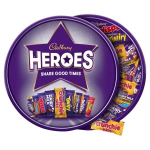 Cadbury Heroes Chocolate Tub (550 g)
